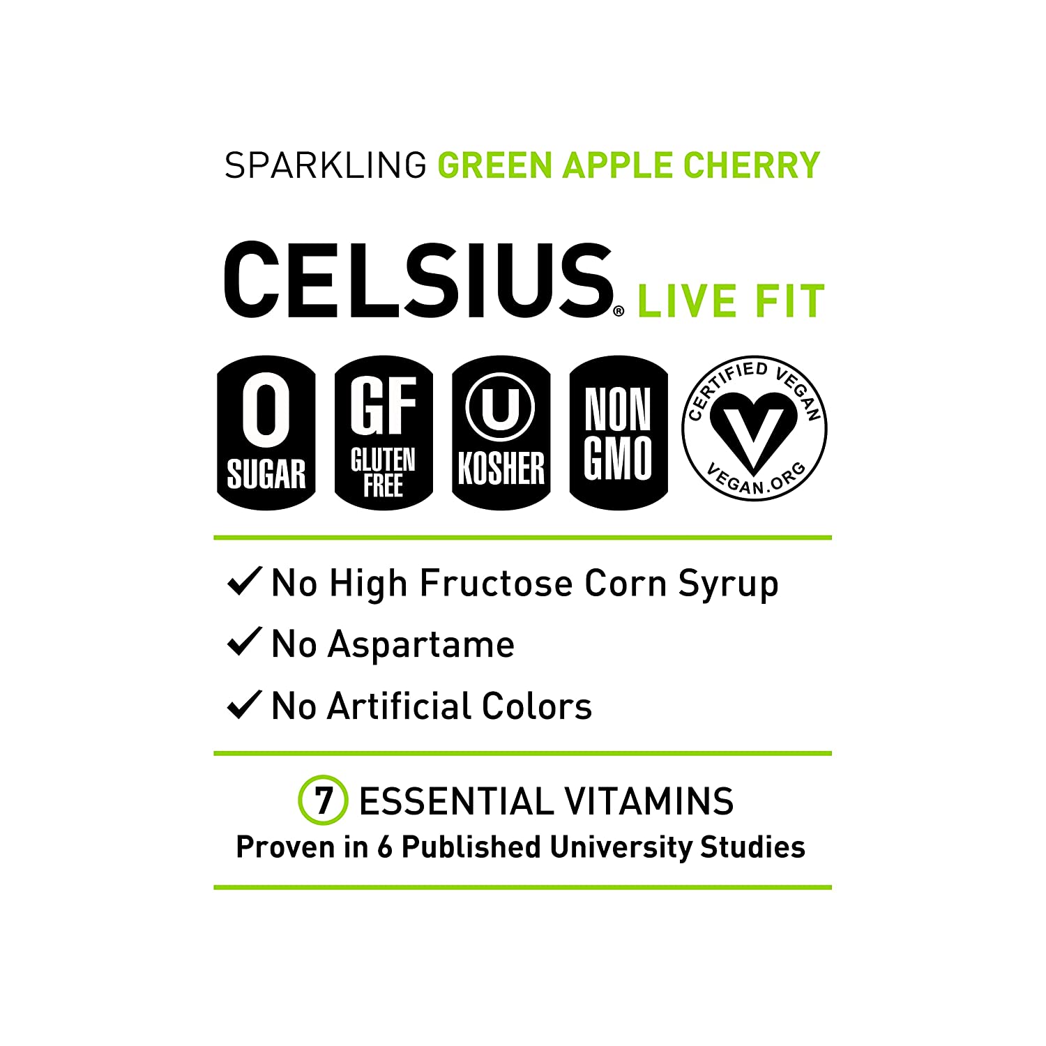 CELSIUS Sparkling Orange, Functional Essential Energy Drink 12 Fl Oz (Pack of 12) - Image 3
